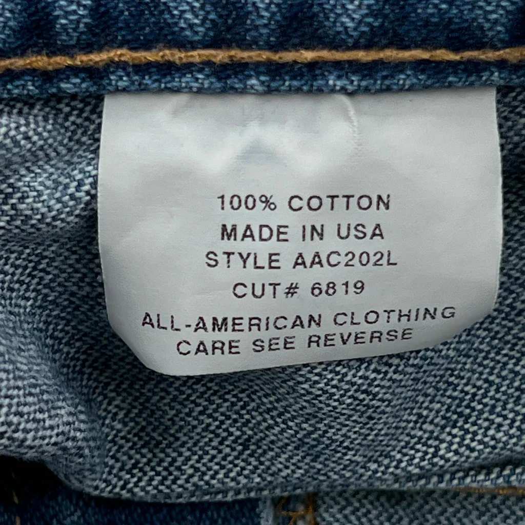 Unbranded Carpenter Jeans - 34W 30L Blue Cotton - Image 6
