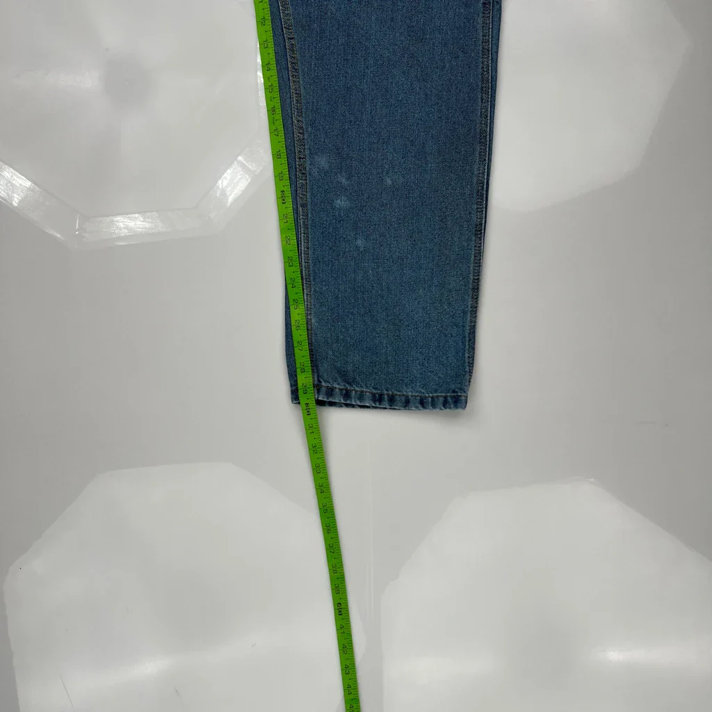 Unbranded Carpenter Jeans - 34W 30L Blue Cotton Blend - Image 5