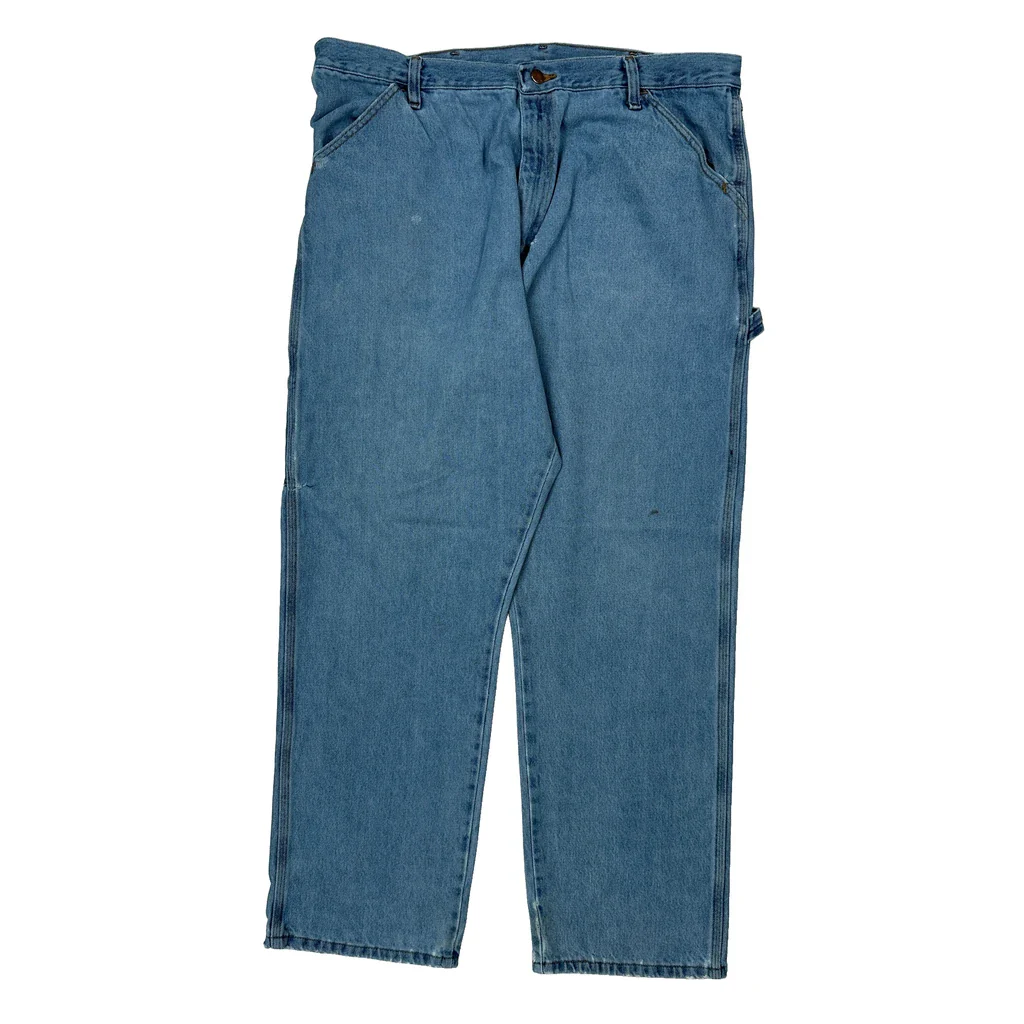 Unbranded Carpenter Jeans - 36W 32L Blue Denim - Image 2