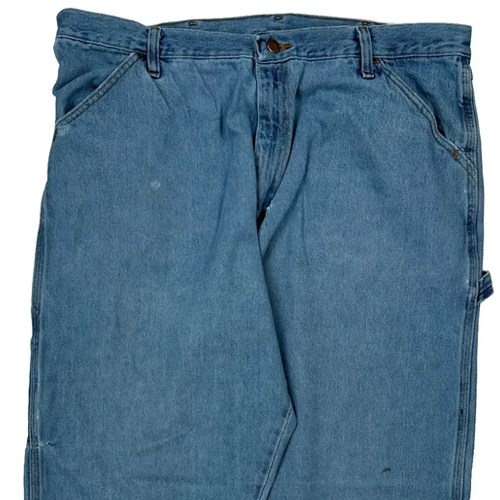 Unbranded Carpenter Jeans - 36W 32L Blue Denim - Image 9