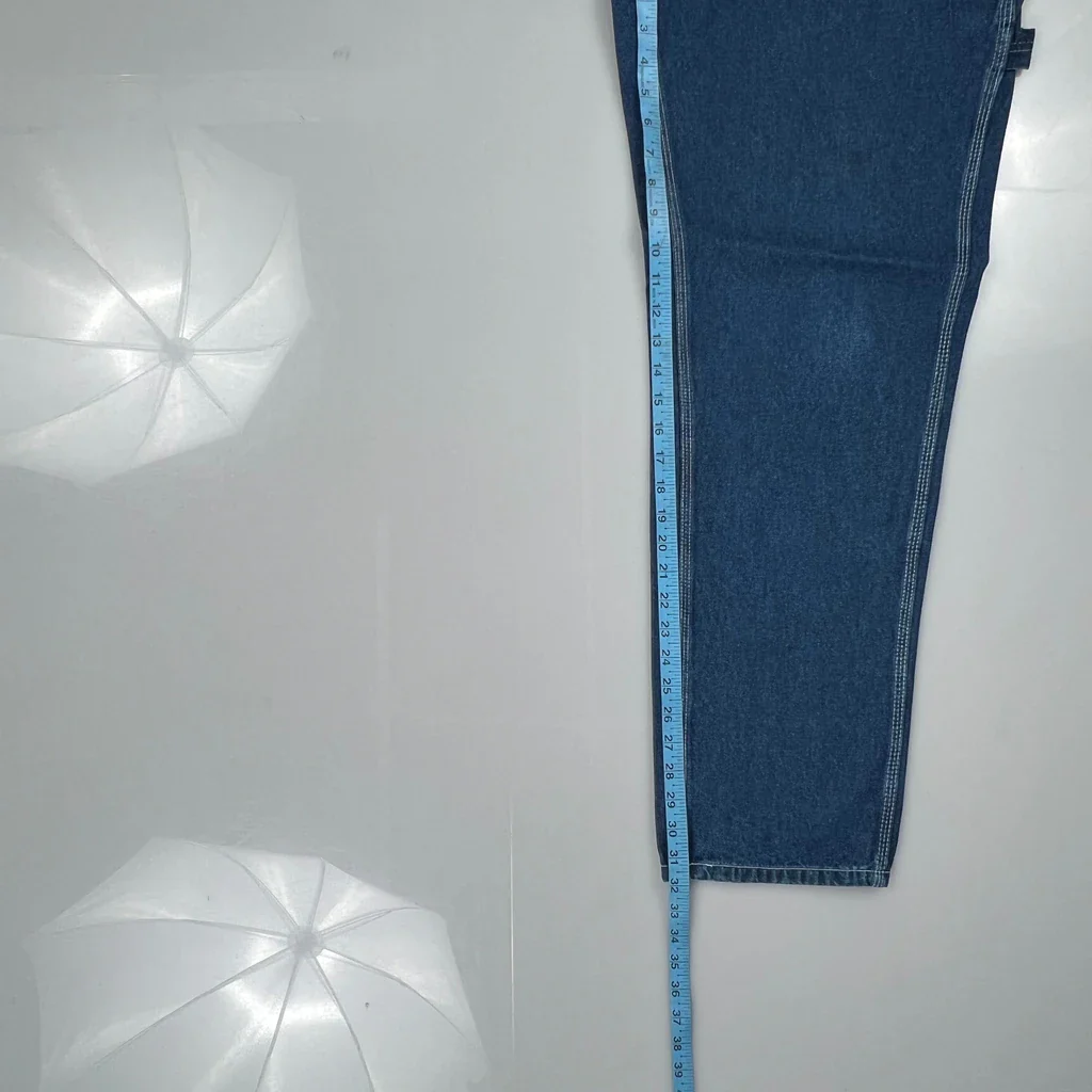 Unbranded Carpenter Jeans - 38W 32L Blue Cotton - Image 5