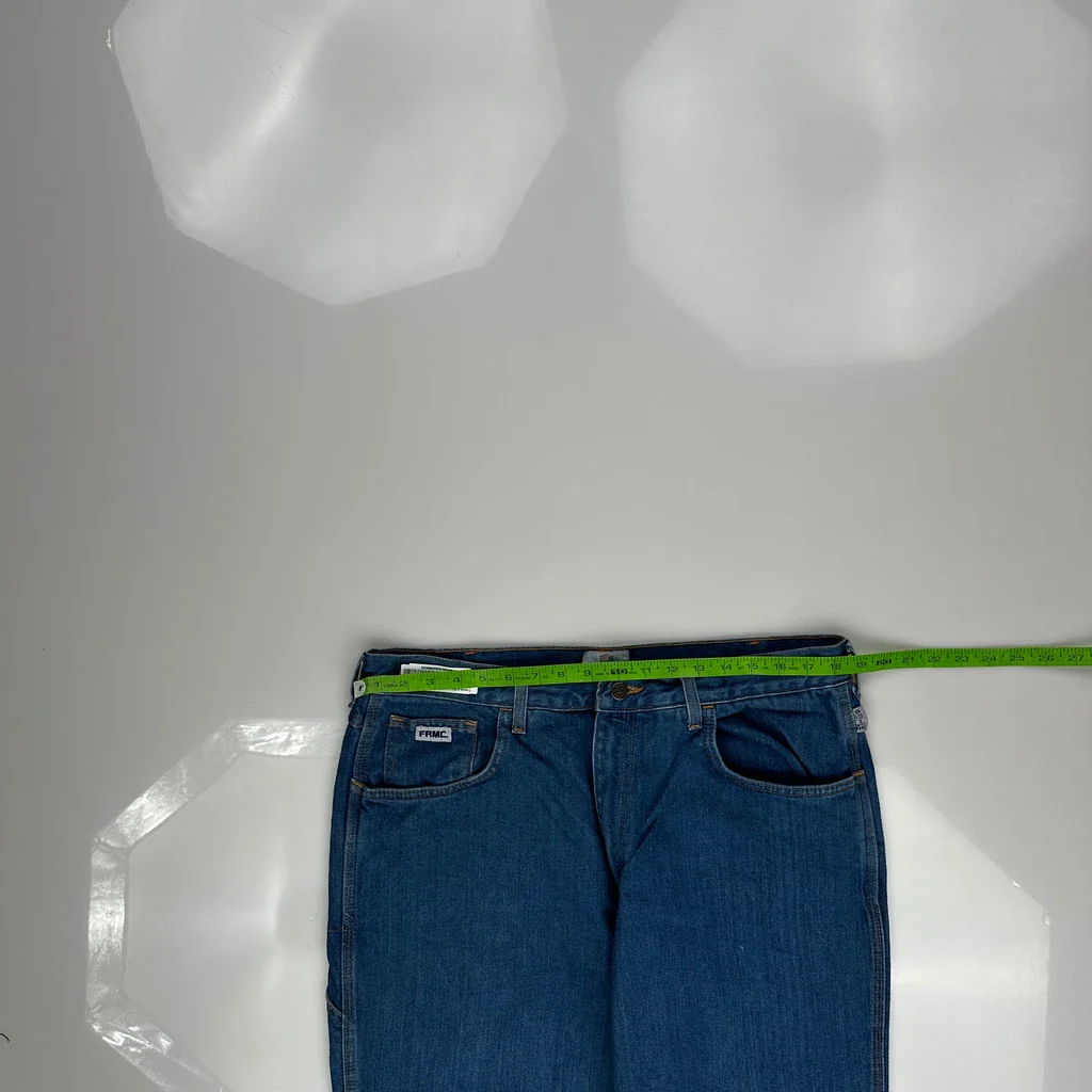 Unbranded Carpenter Jeans - 38W 34L Blue Cotton - Image 3