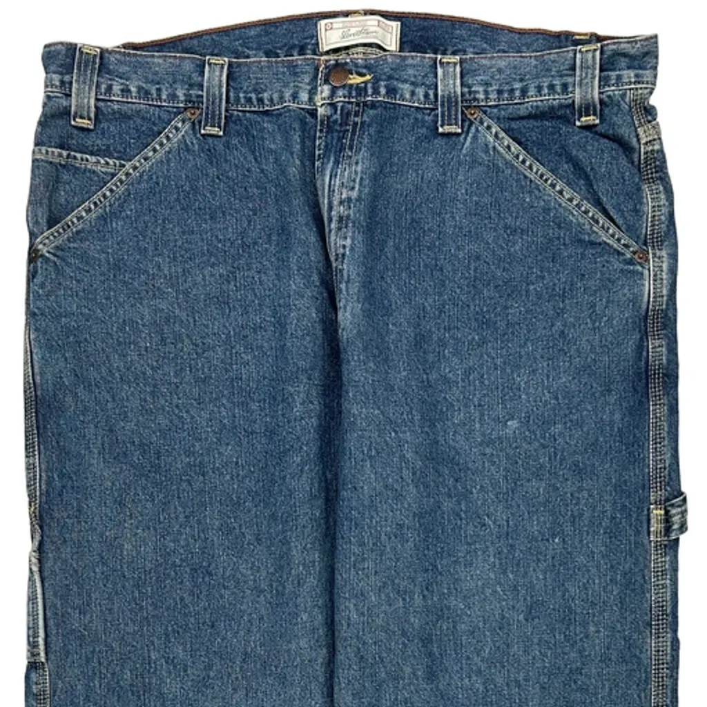 Unbranded Carpenter Jeans - 40W 29L Blue Cotton - Image 10