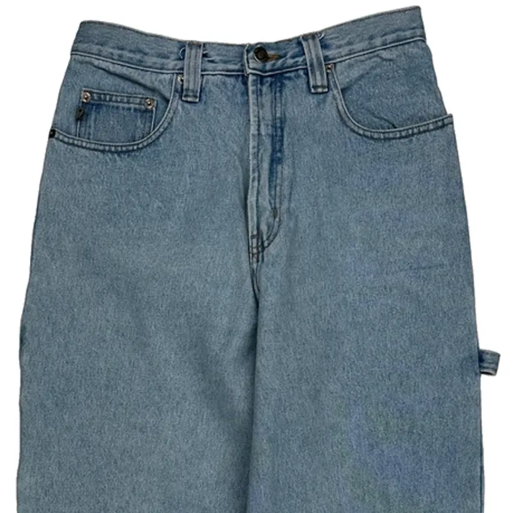 Unbranded Carpenter Jeans - 28W 32L Light Wash Cotton - Image 9