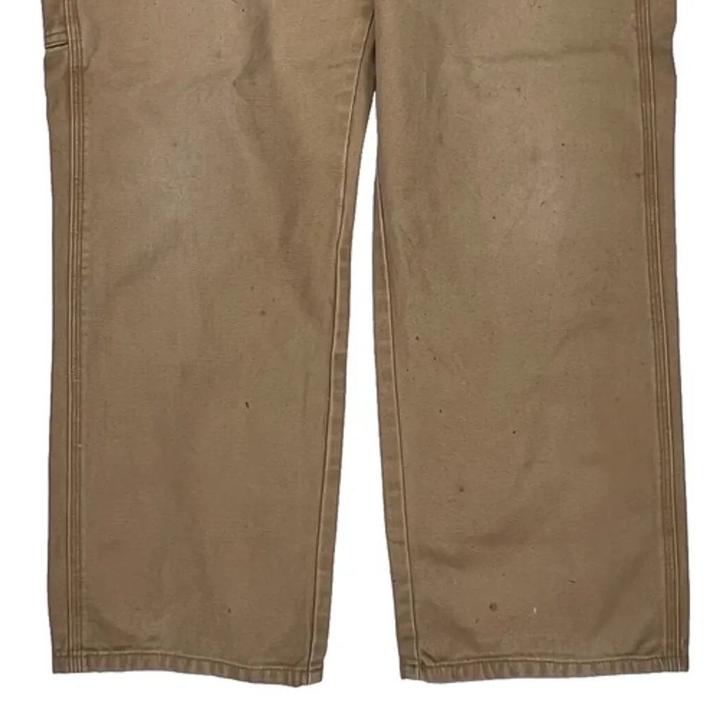 Unbranded Carpenter Pants - 36W 29L Beige Cotton - Image 10