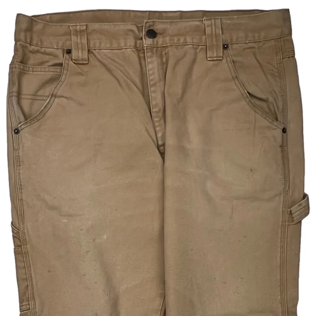 Unbranded Carpenter Pants - 36W 29L Beige Cotton - Image 9