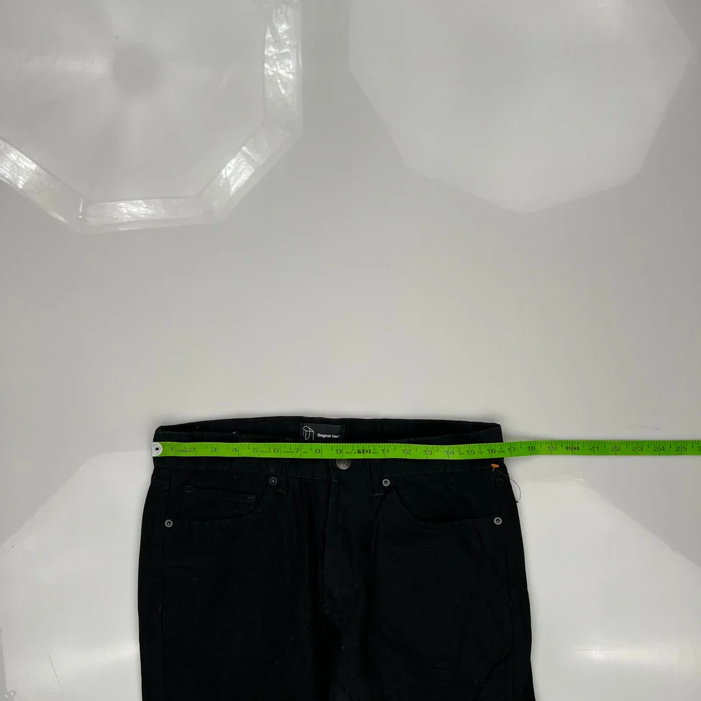 Unbranded Carpenter Pants - 33W 32L Black Cotton - Image 3