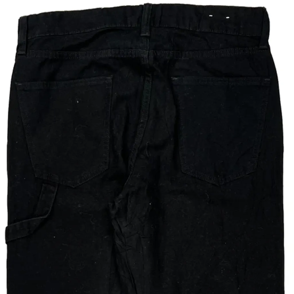 Unbranded Carpenter Pants - 33W 32L Black Cotton - Image 8
