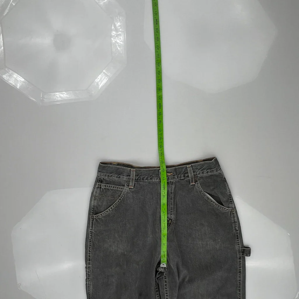 Unbranded Carpenter Pants - 29W 31L Gray Cotton - Image 4