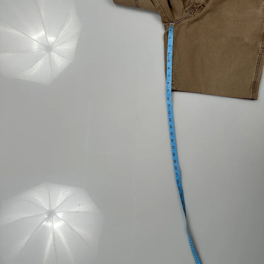 Unbranded Carpenter Shorts - 30W 9L Brown Cotton - Image 5
