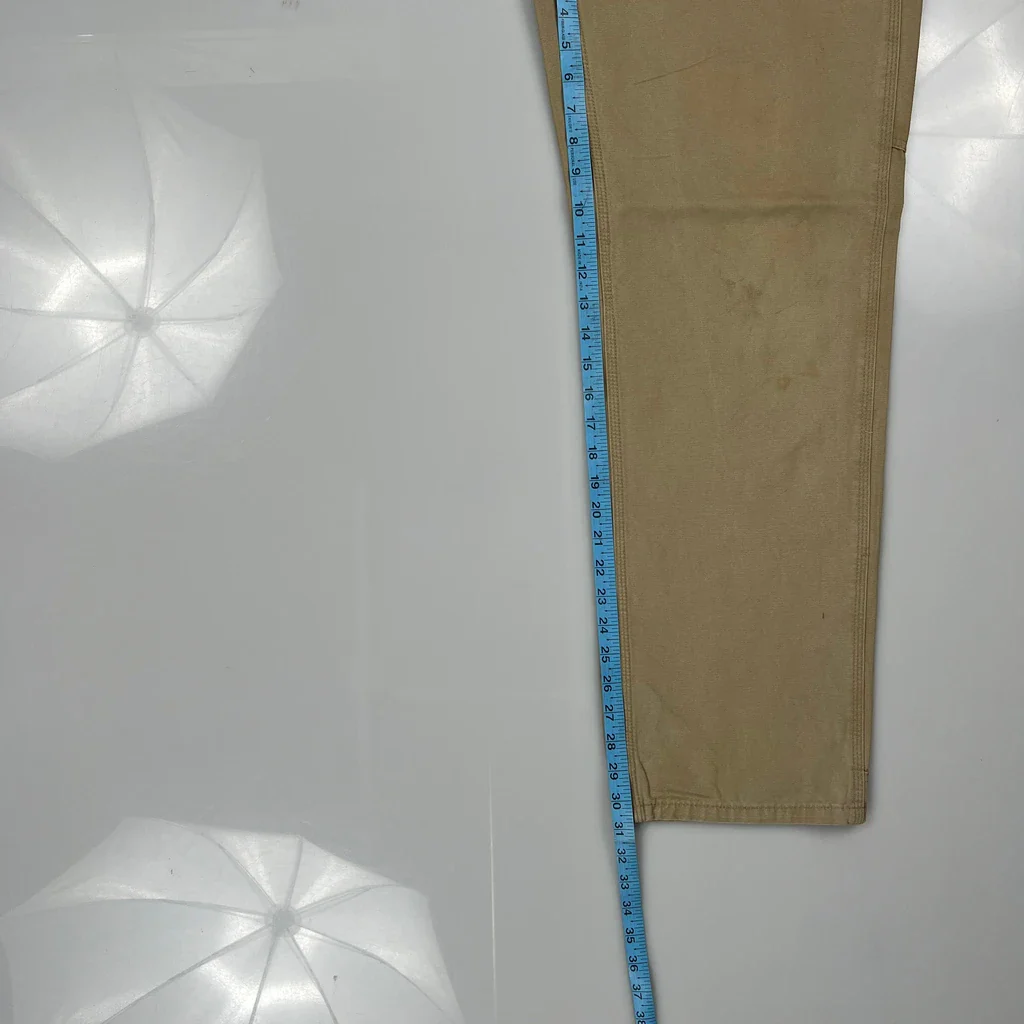 Unbranded Carpenter Trousers - 30W 30L Beige Cotton - Image 5