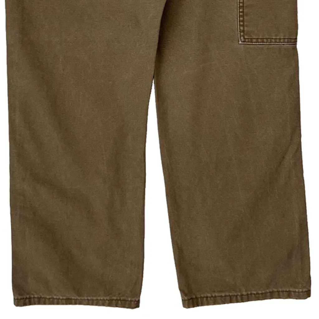 Unbranded Carpenter Trousers - 31W 29L Brown Cotton - Image 7