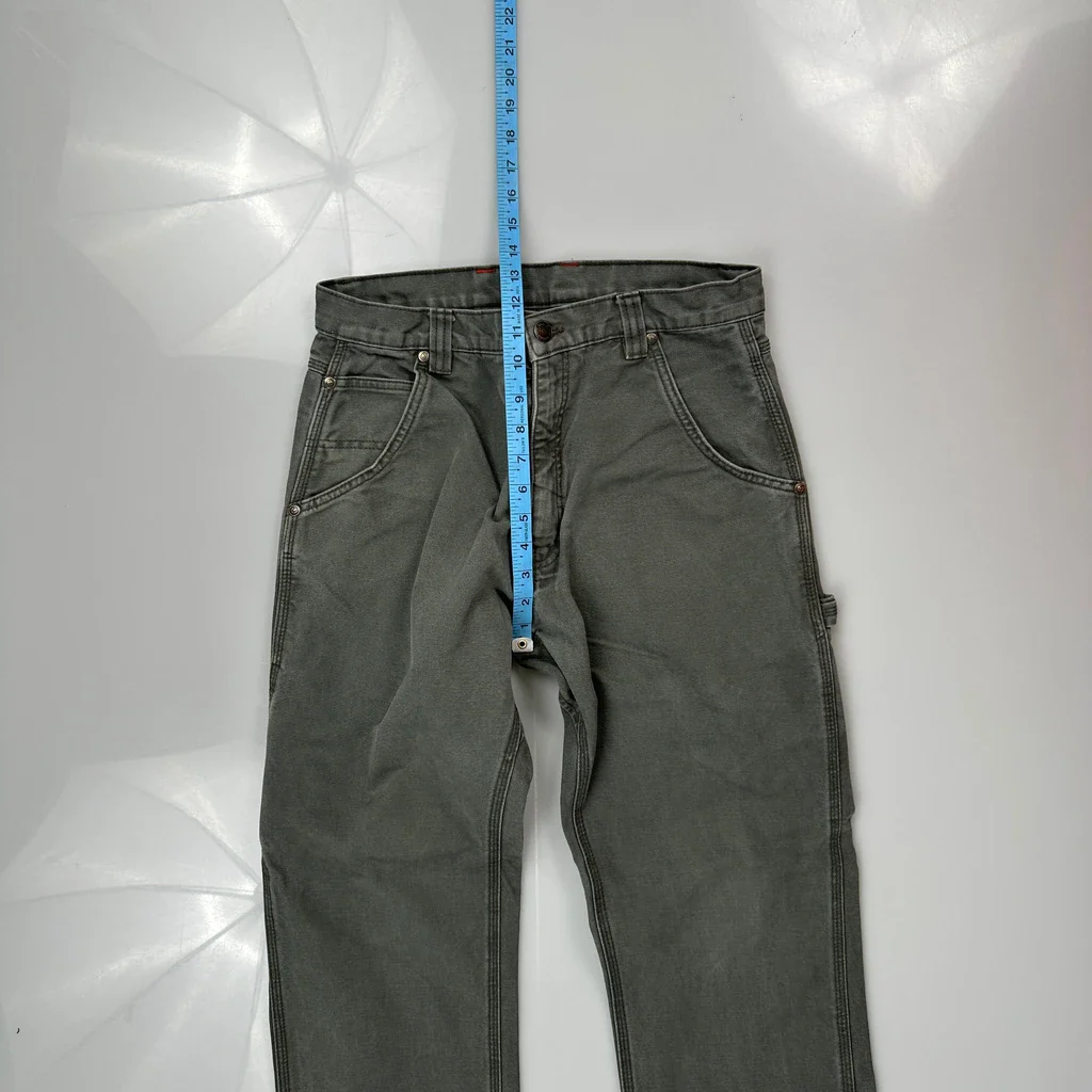 Unbranded Carpenter Trousers - 30W 30L Grey Cotton - Image 4