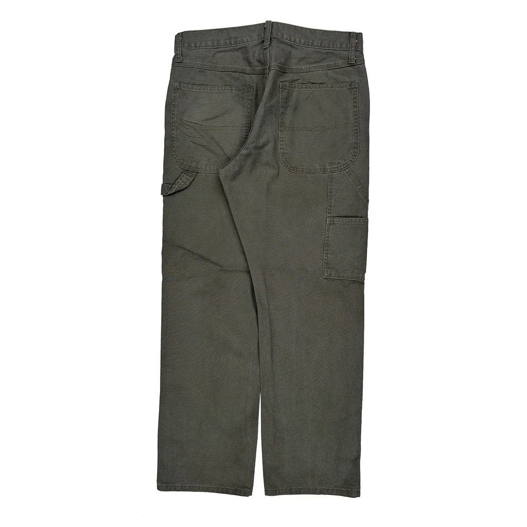Unbranded Carpenter Trousers - 33W 32L Grey Cotton