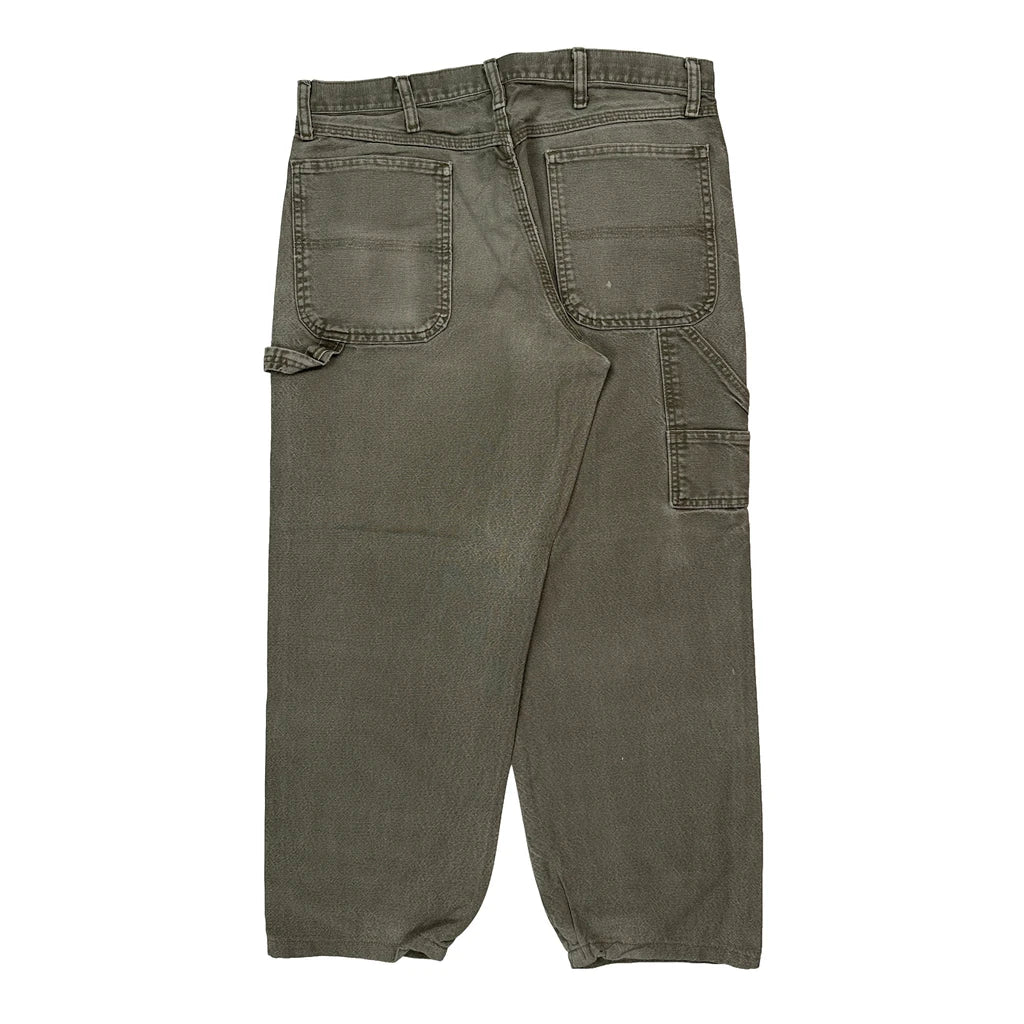 Unbranded Carpenter Trousers - 34W 28L Grey Cotton