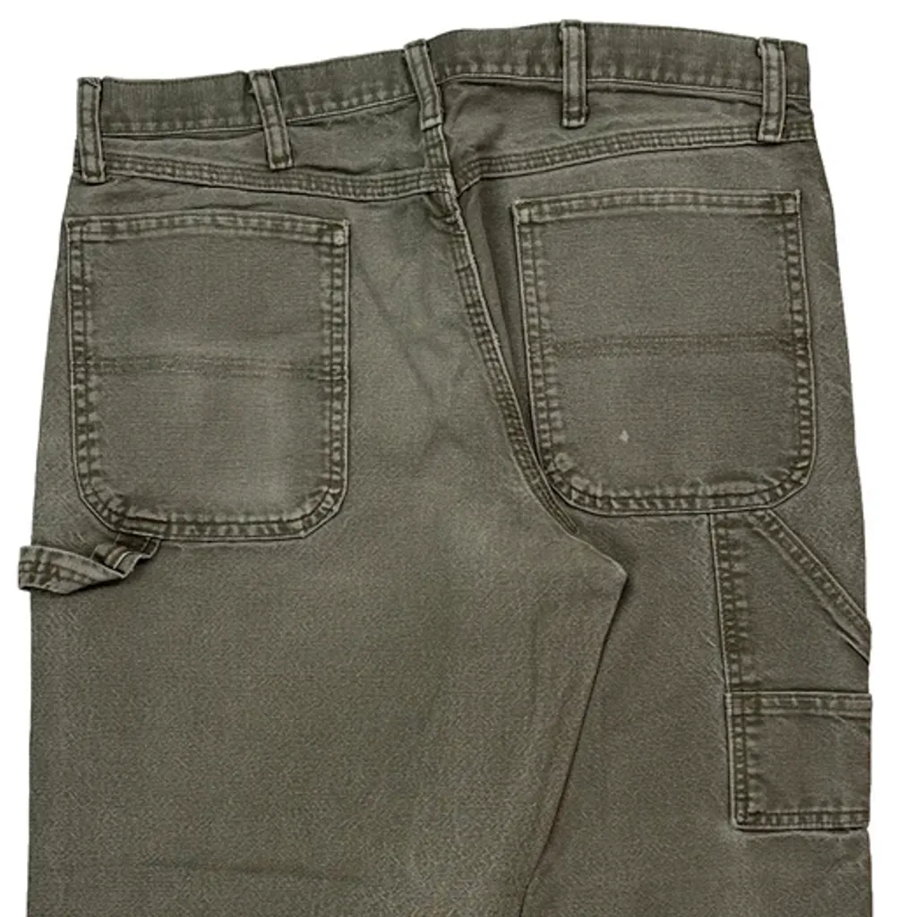 Unbranded Carpenter Trousers - 34W 28L Grey Cotton - Image 6