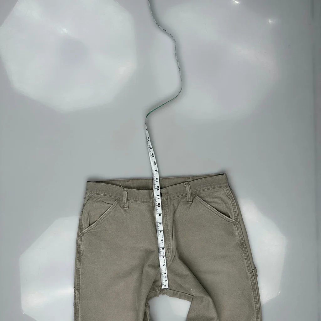 Unbranded Carpenter Trousers - 34W 30L Grey Cotton - Image 4