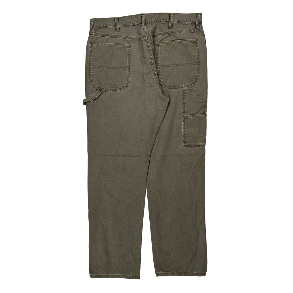 Unbranded Carpenter Trousers - 36W 32L Grey Cotton
