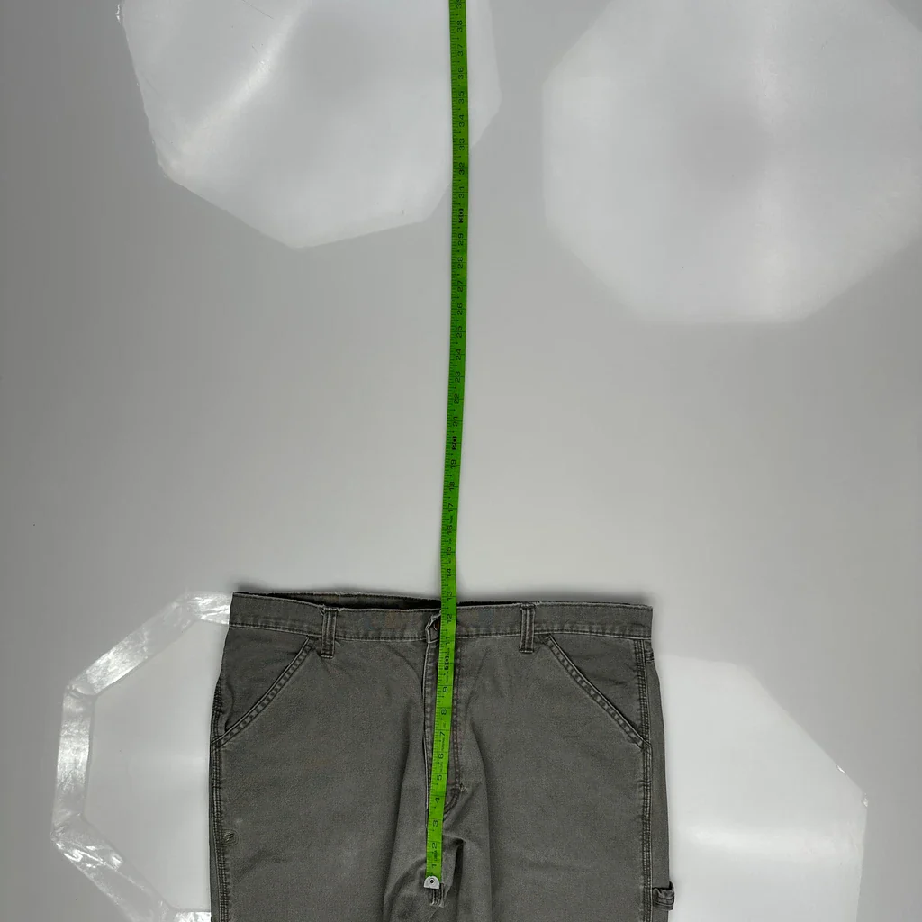 Unbranded Carpenter Trousers - 36W 30L Grey Cotton - Image 4