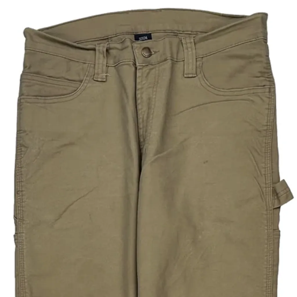 Unbranded Carpenter Trousers - 32W 34L Khaki Cotton Blend - Image 12