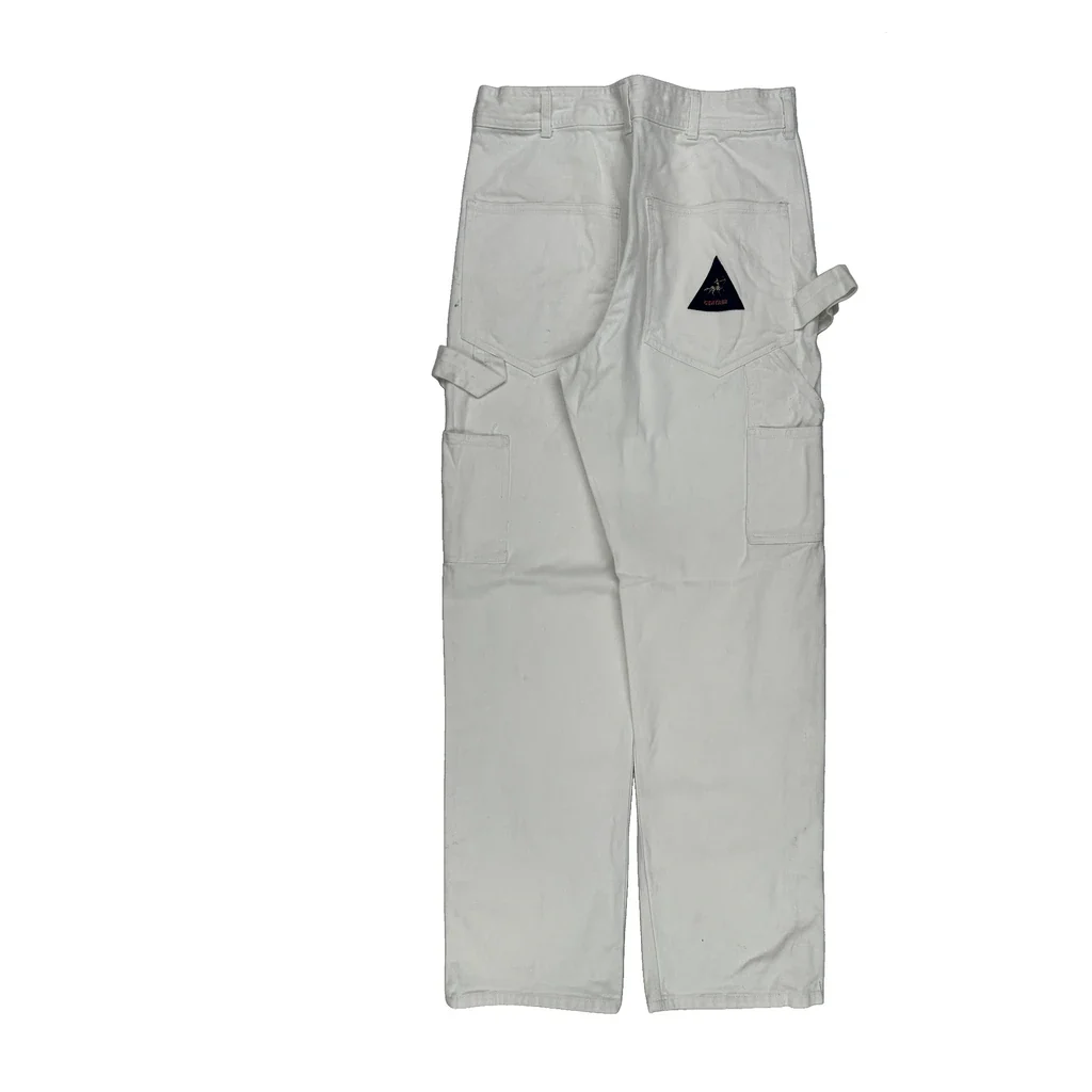 Unbranded Carpenter Trousers - 30W 32L White Cotton
