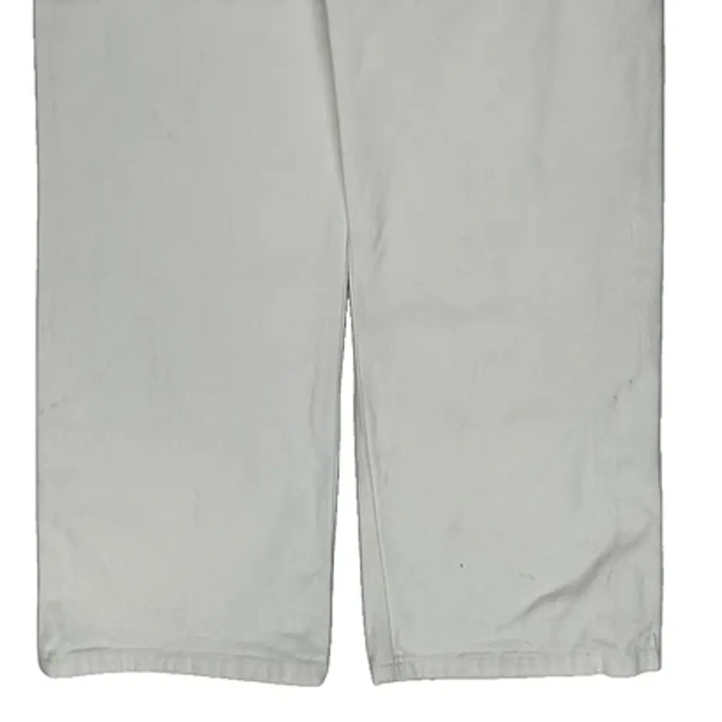 Unbranded Carpenter Trousers - 30W 32L White Cotton - Image 7