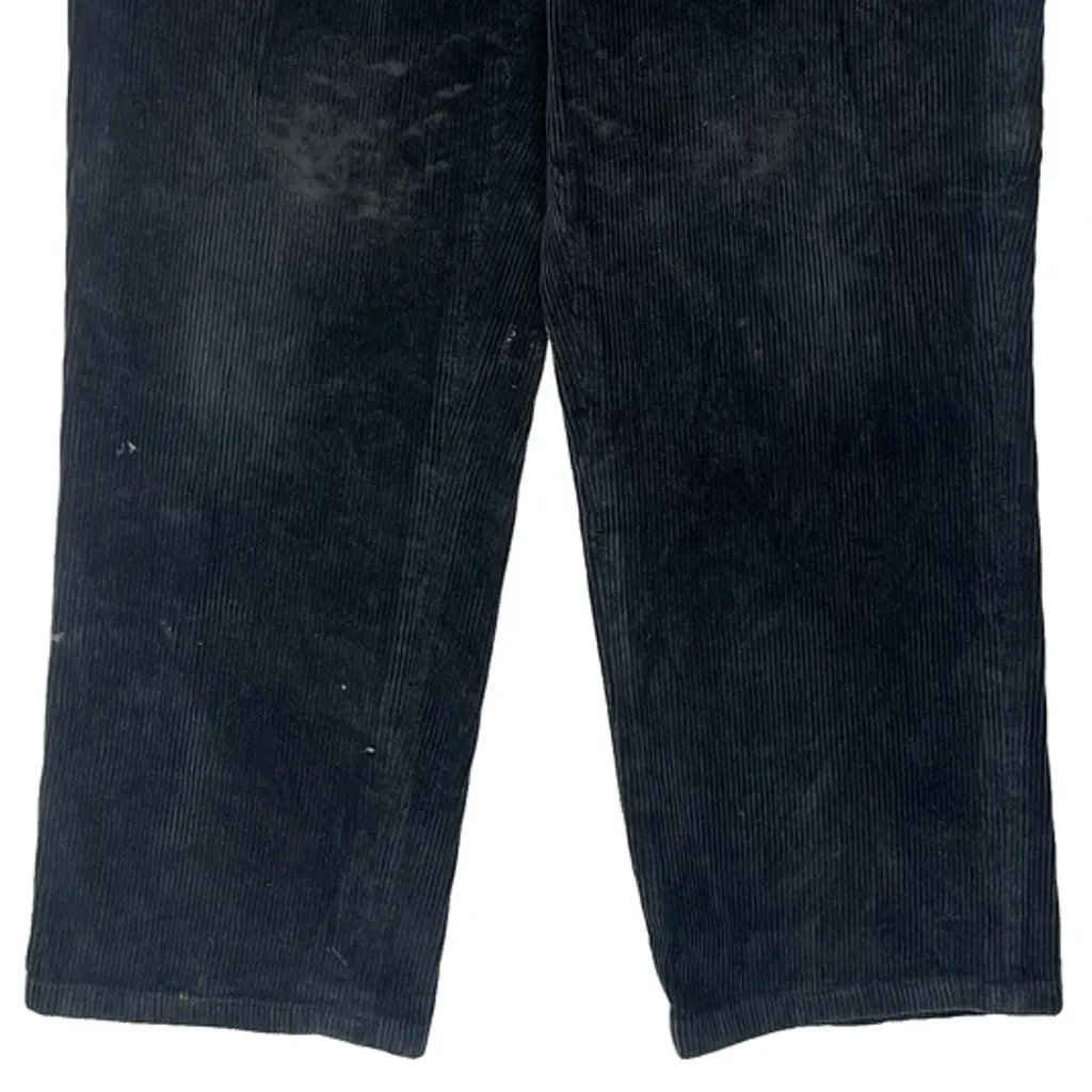 Unbranded Cord Trousers - 34″ Waist Black Corduroy - Image 8