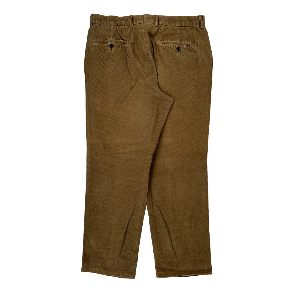 Unbranded Cord Trousers - 32″ Waist Brown Corduroy