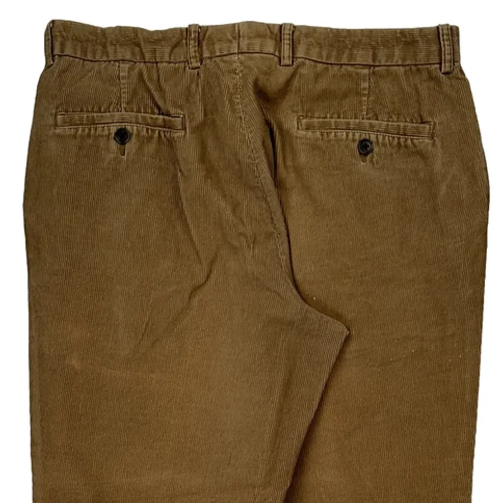 Unbranded Cord Trousers - 32″ Waist Brown Corduroy - Image 7