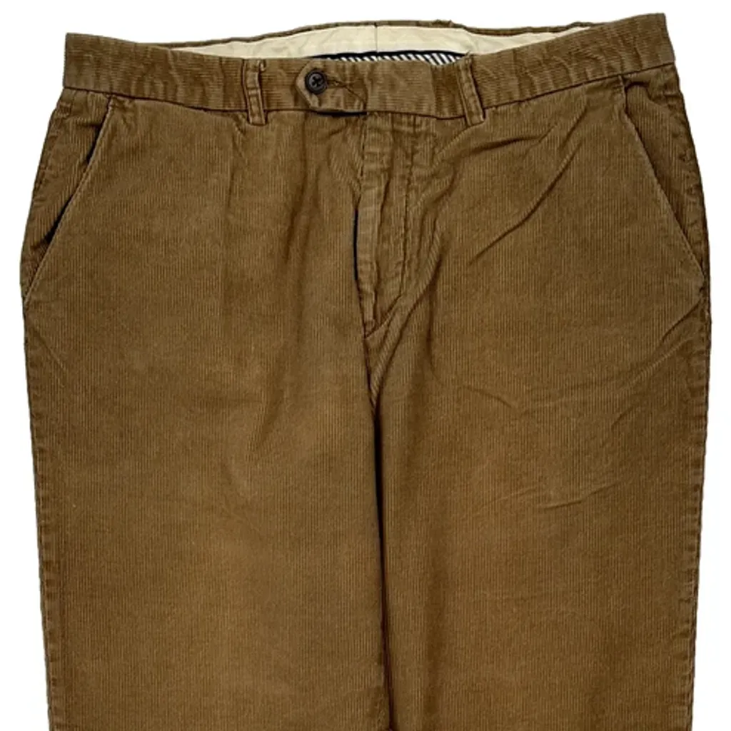 Unbranded Cord Trousers - 32″ Waist Brown Corduroy - Image 9