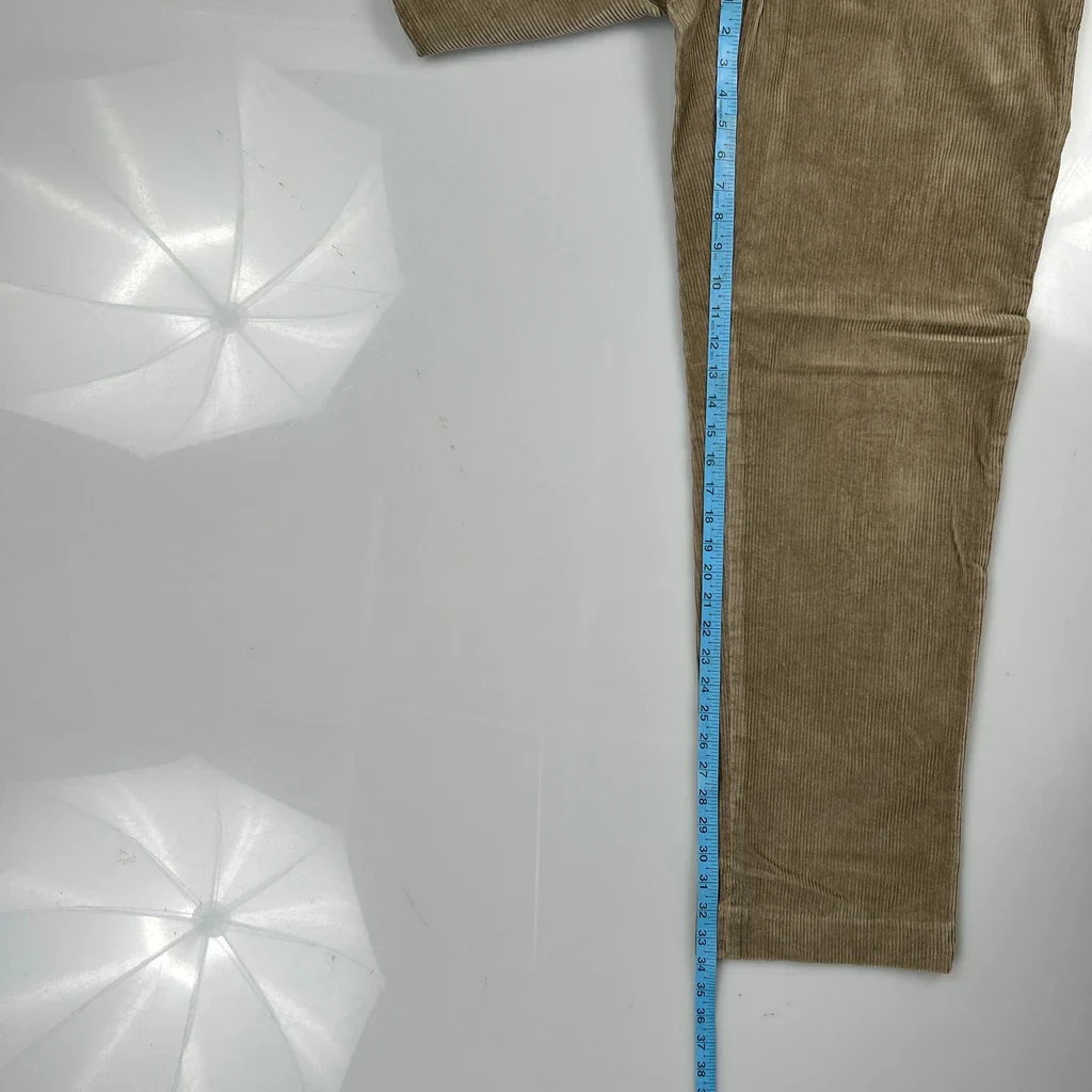Unbranded Cord Trousers - 34″ Waist Brown Corduroy - Image 5