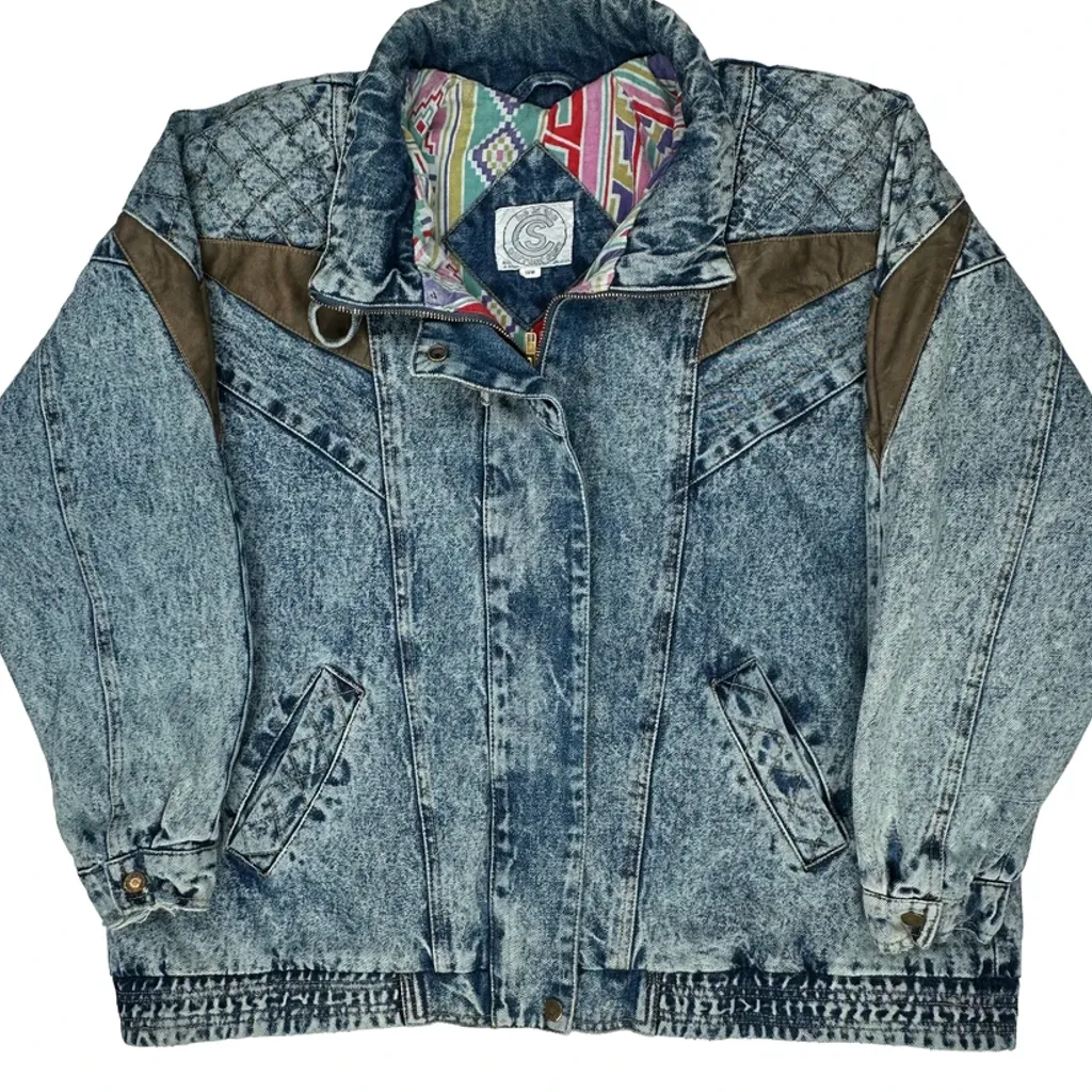 Unbranded Oversized Denim Jacket - XL Blue Denim - Image 4