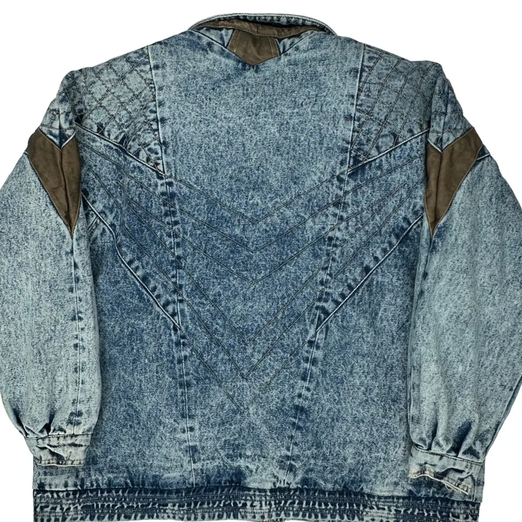 Unbranded Oversized Denim Jacket - XL Blue Denim - Image 7