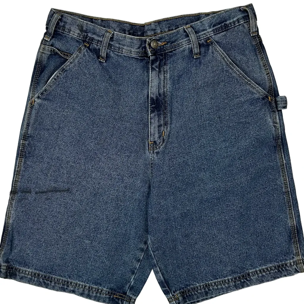Unbranded Denim Shorts - 32W 10L Blue Cotton - Image 10