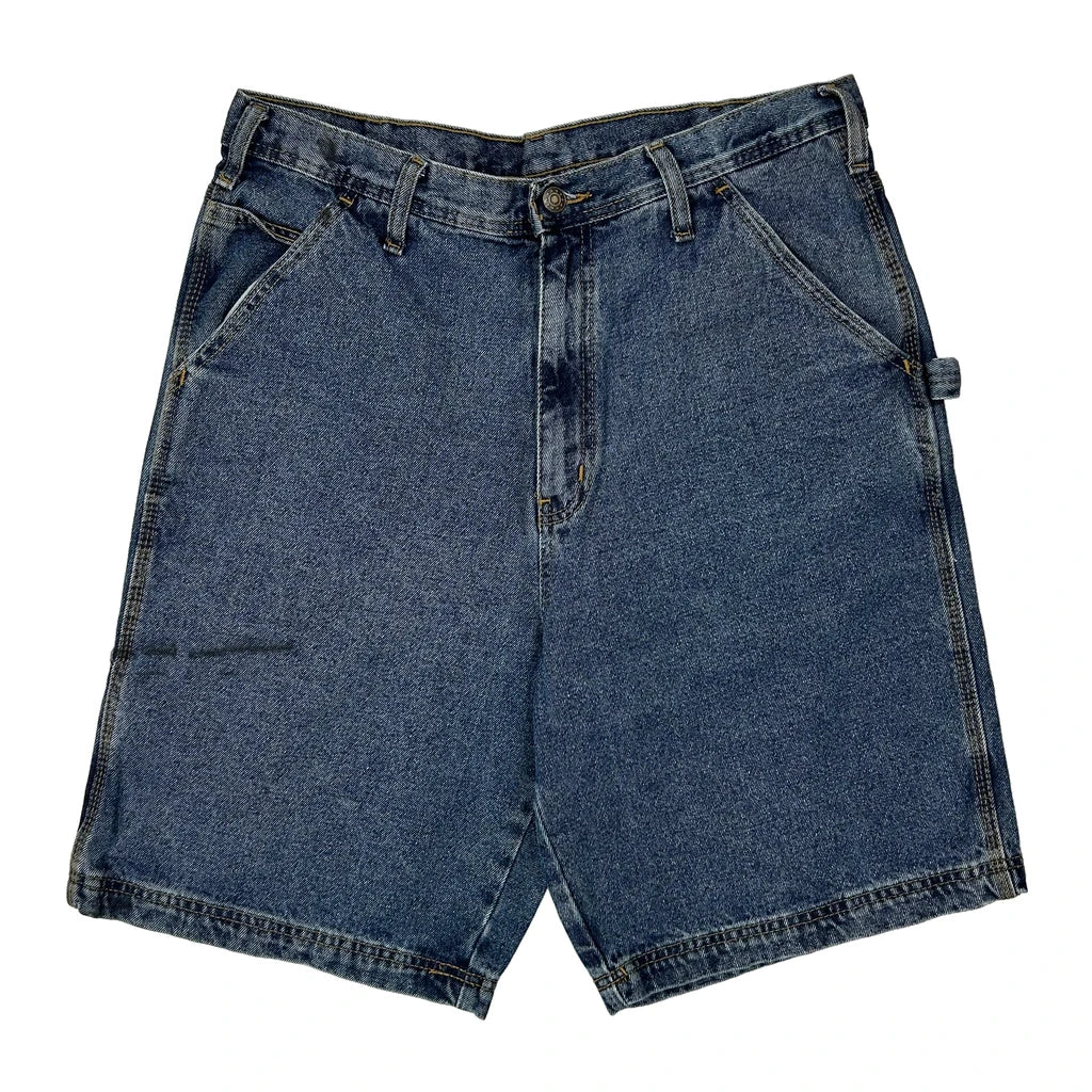 Unbranded Denim Shorts - 32W 10L Blue Cotton - Image 2