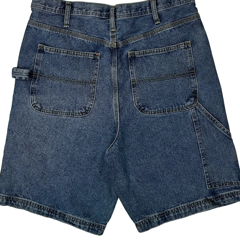 Unbranded Denim Shorts - 32W 10L Blue Cotton - Image 8