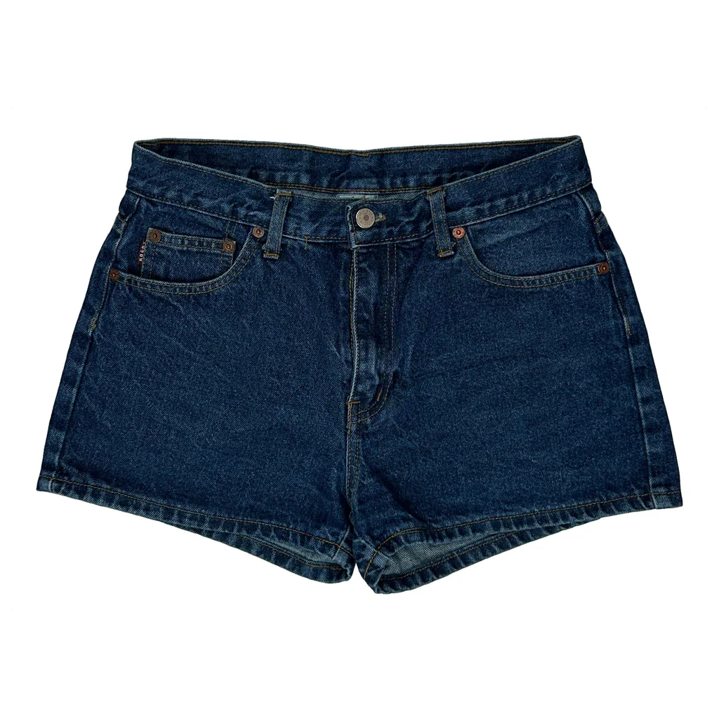 Unbranded Mini Denim Shorts - 29W UK 10 Blue Denim - Image 2