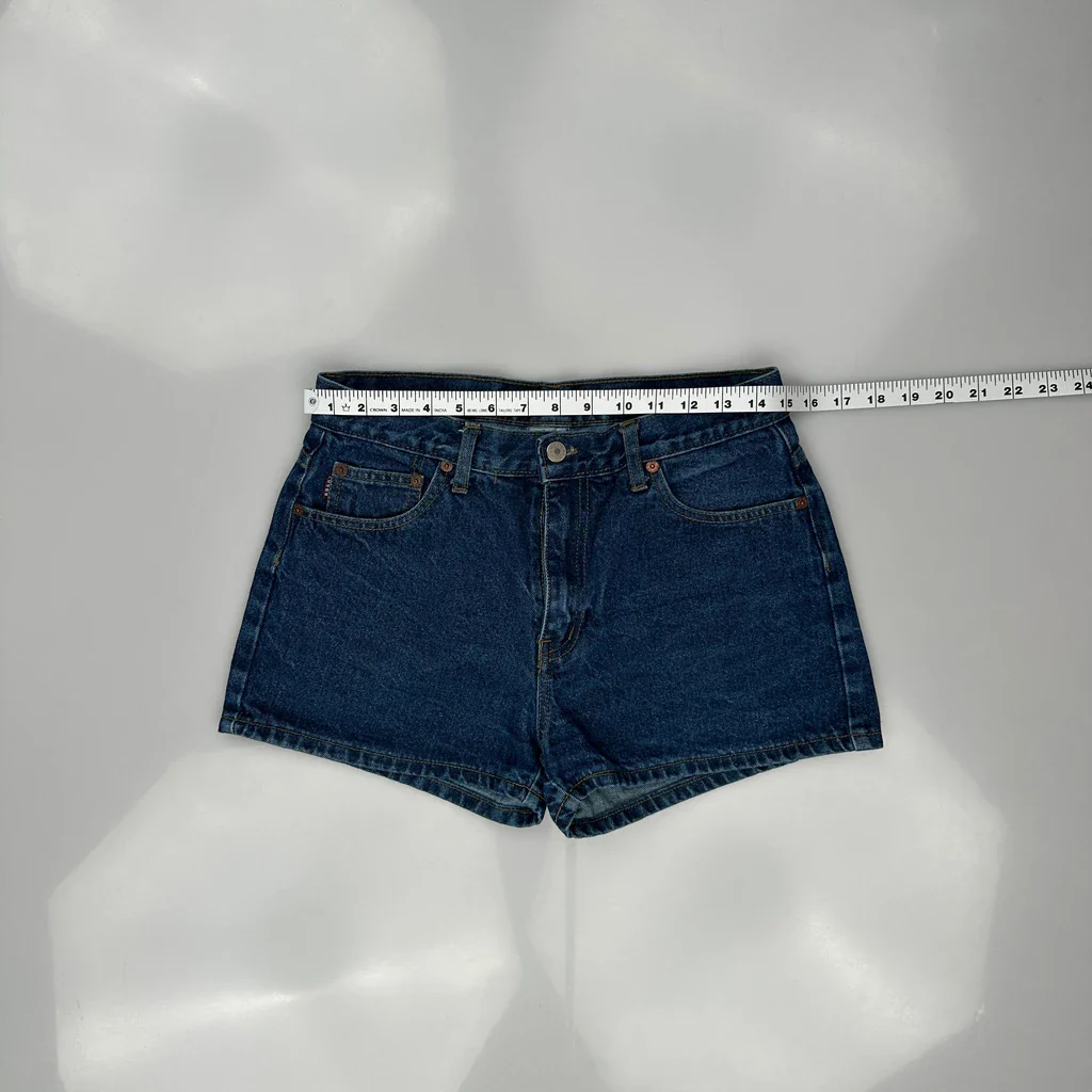 Unbranded Mini Denim Shorts - 29W UK 10 Blue Denim - Image 3
