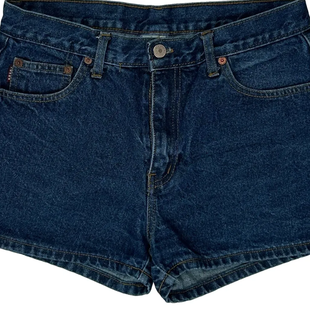 Unbranded Mini Denim Shorts - 29W UK 10 Blue Denim - Image 9
