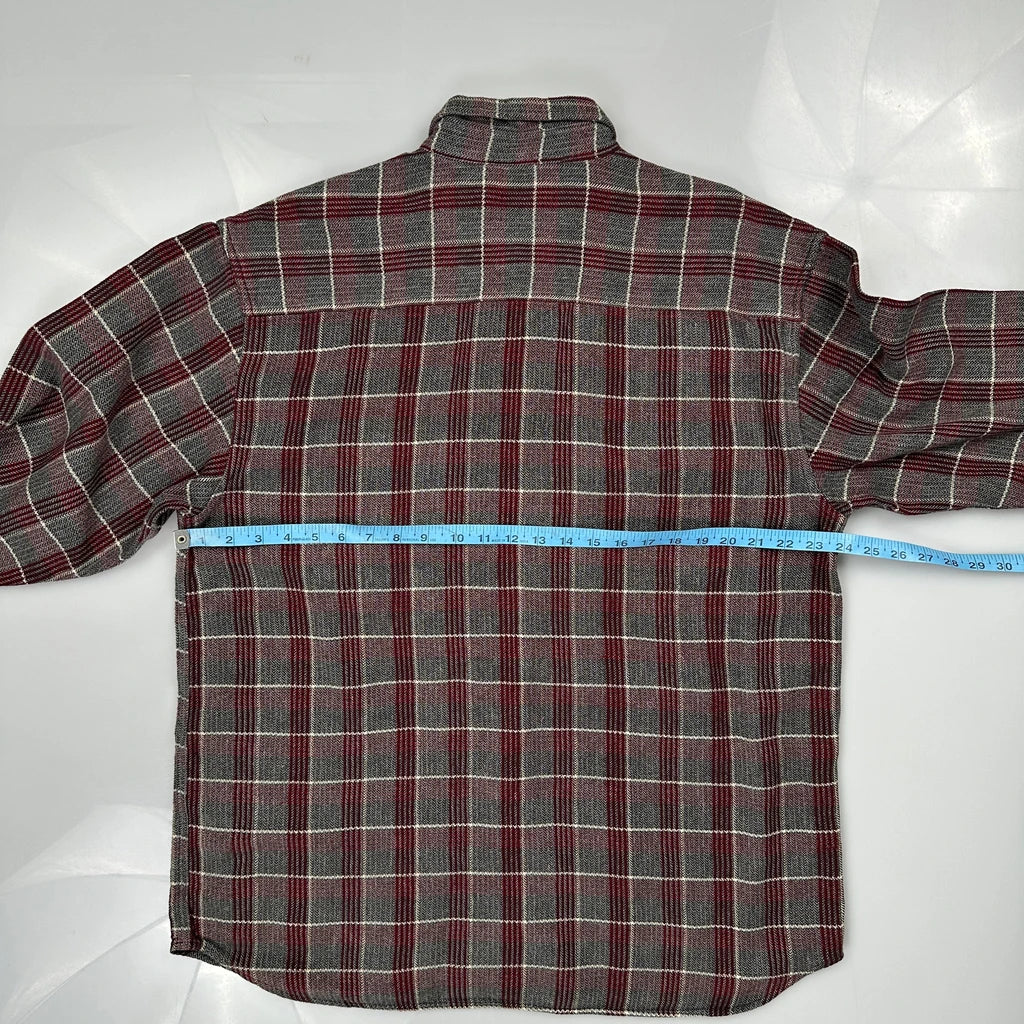 Unbranded Flannel Shirt - XL Gray Cotton - Image 3