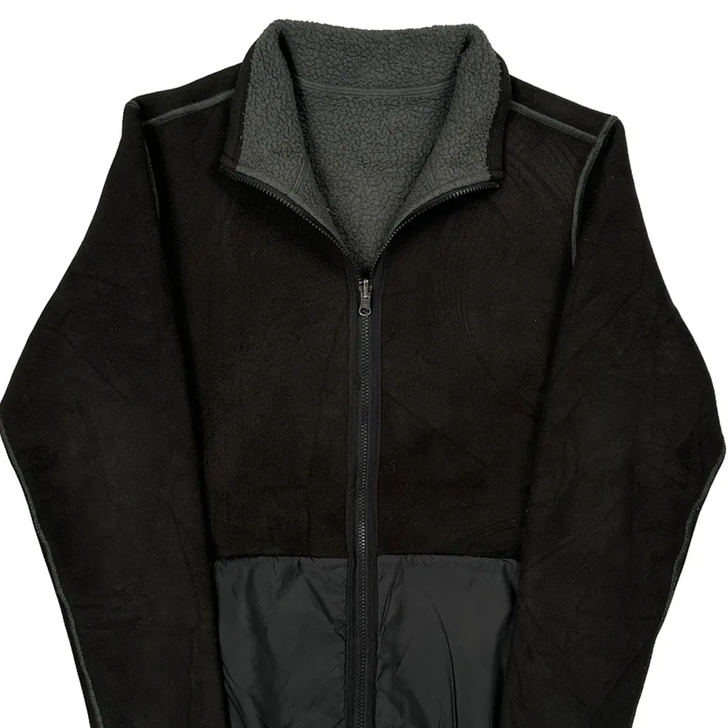 Unbranded Fleece Jacket - XS Black Polyester - Image 4