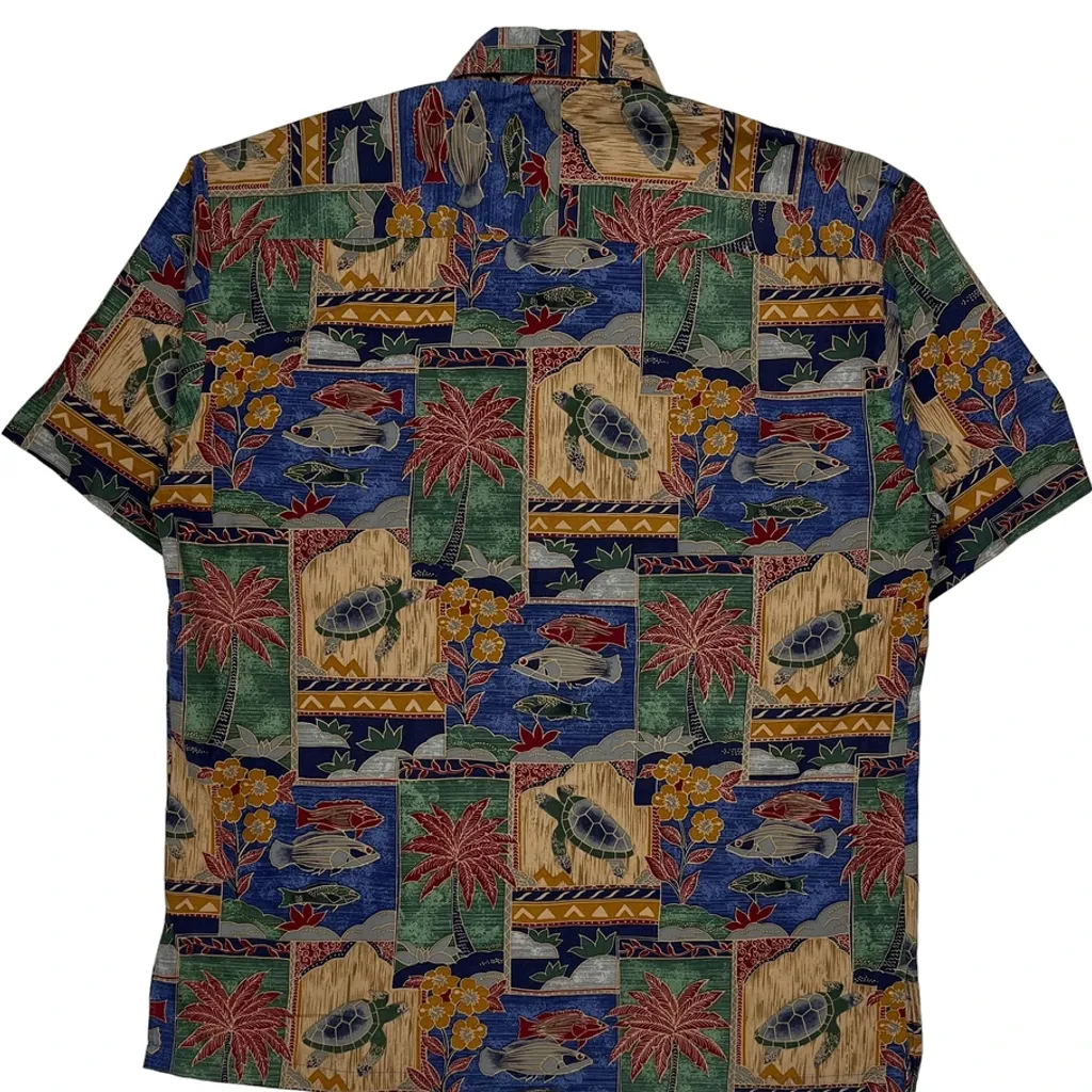 Unbranded Hawaiian Shirt - Small Multicoloured Cotton - Image 6