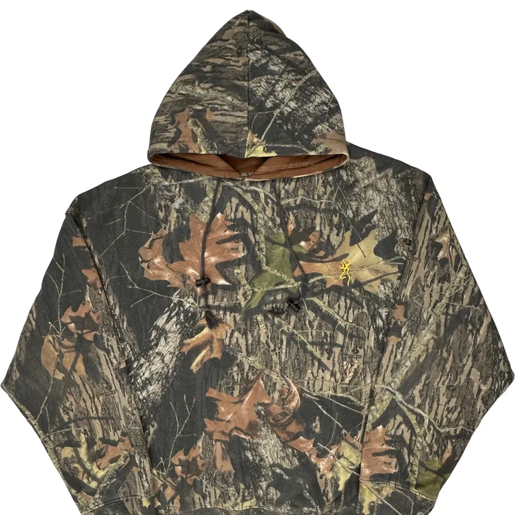 Unbranded Camo Hoodie - 2XL Green Cotton - Image 5