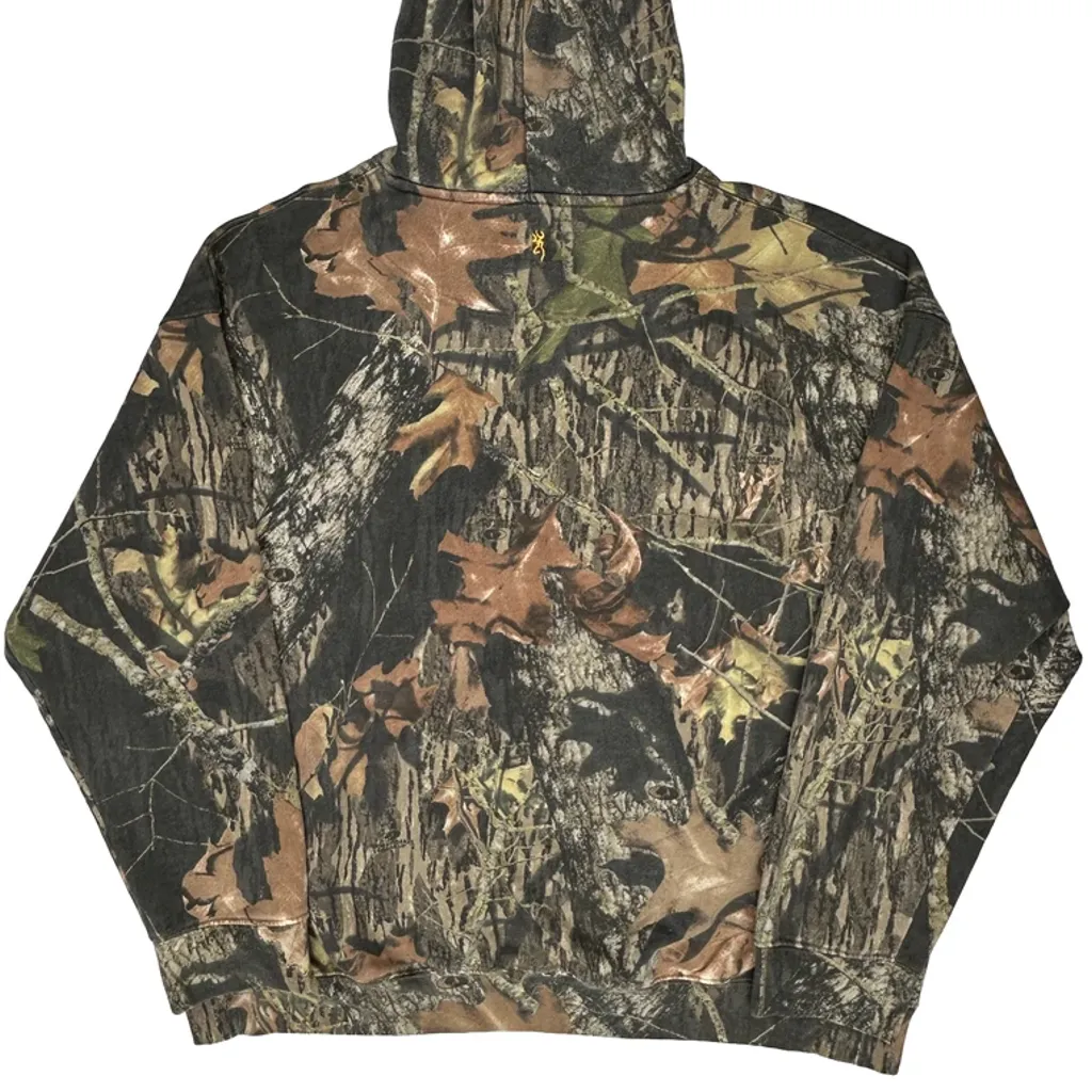 Unbranded Camo Hoodie - 2XL Green Cotton - Image 6