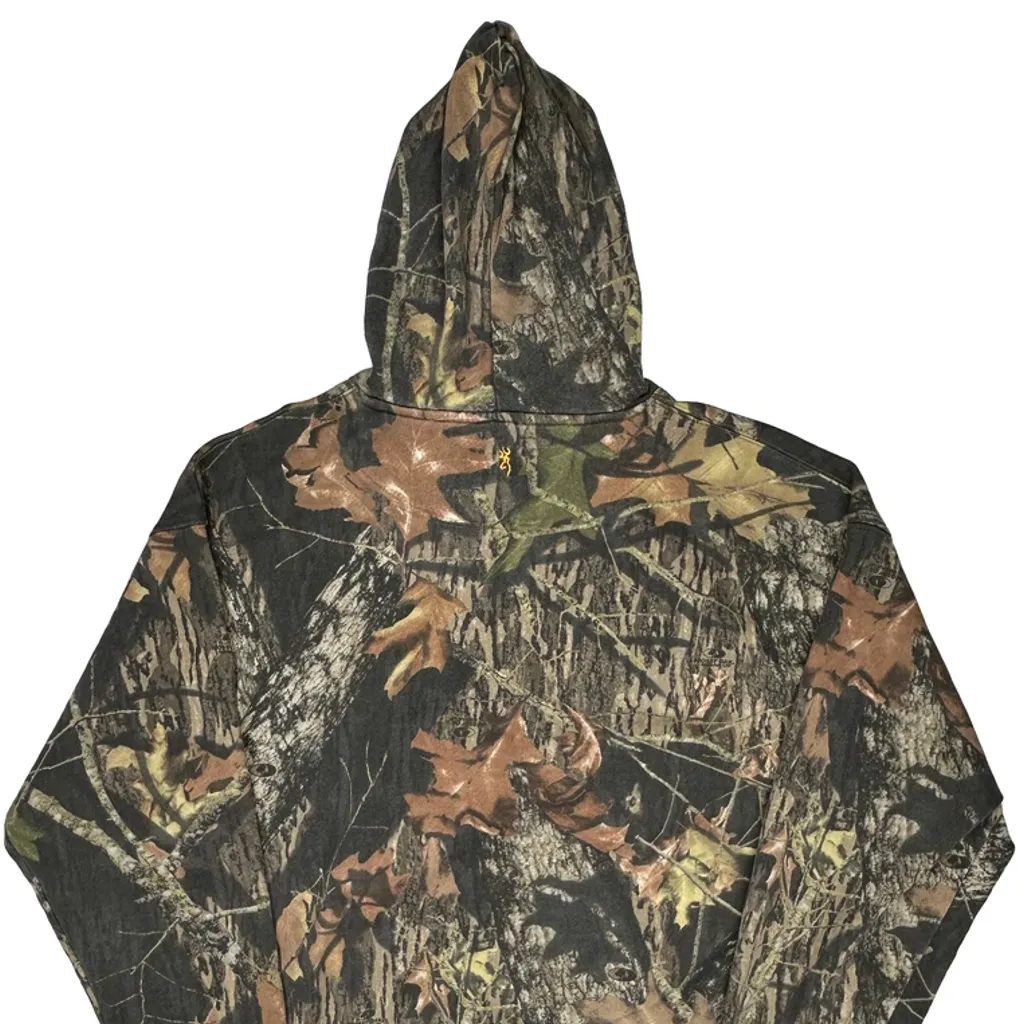 Unbranded Camo Hoodie - 2XL Green Cotton - Image 7