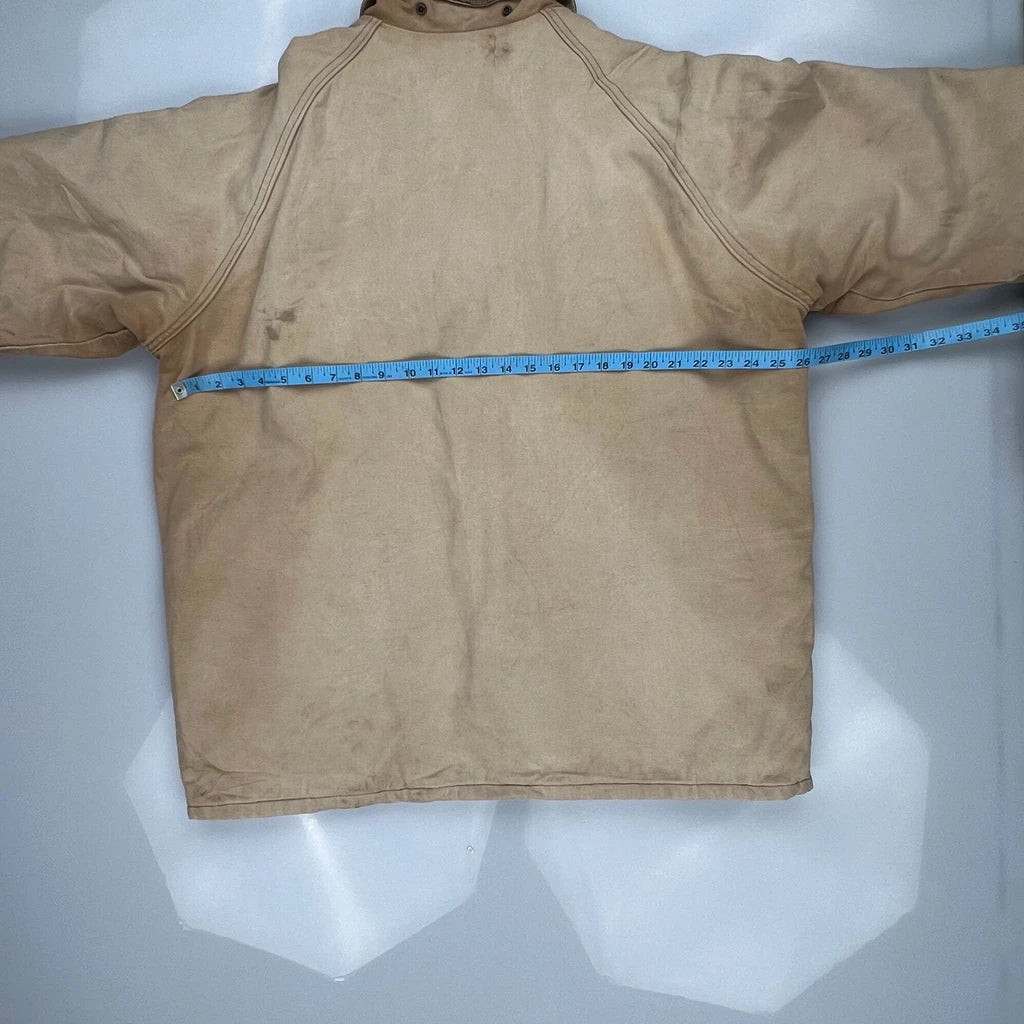 Unbranded Workwear Jacket - XL Beige Cotton - Image 3
