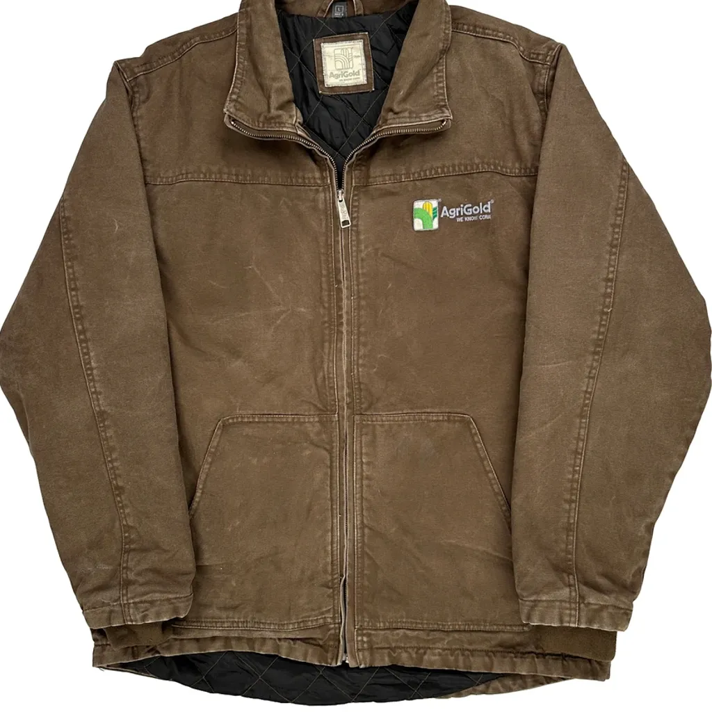 Unbranded Workwear Jacket - Large Brown Cotton - Image 5