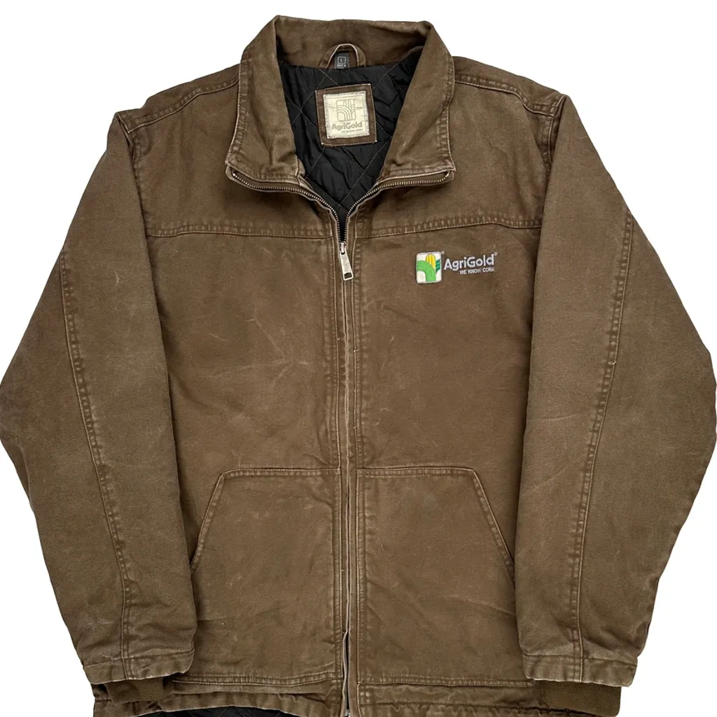 Unbranded Workwear Jacket - Large Brown Cotton - Image 6