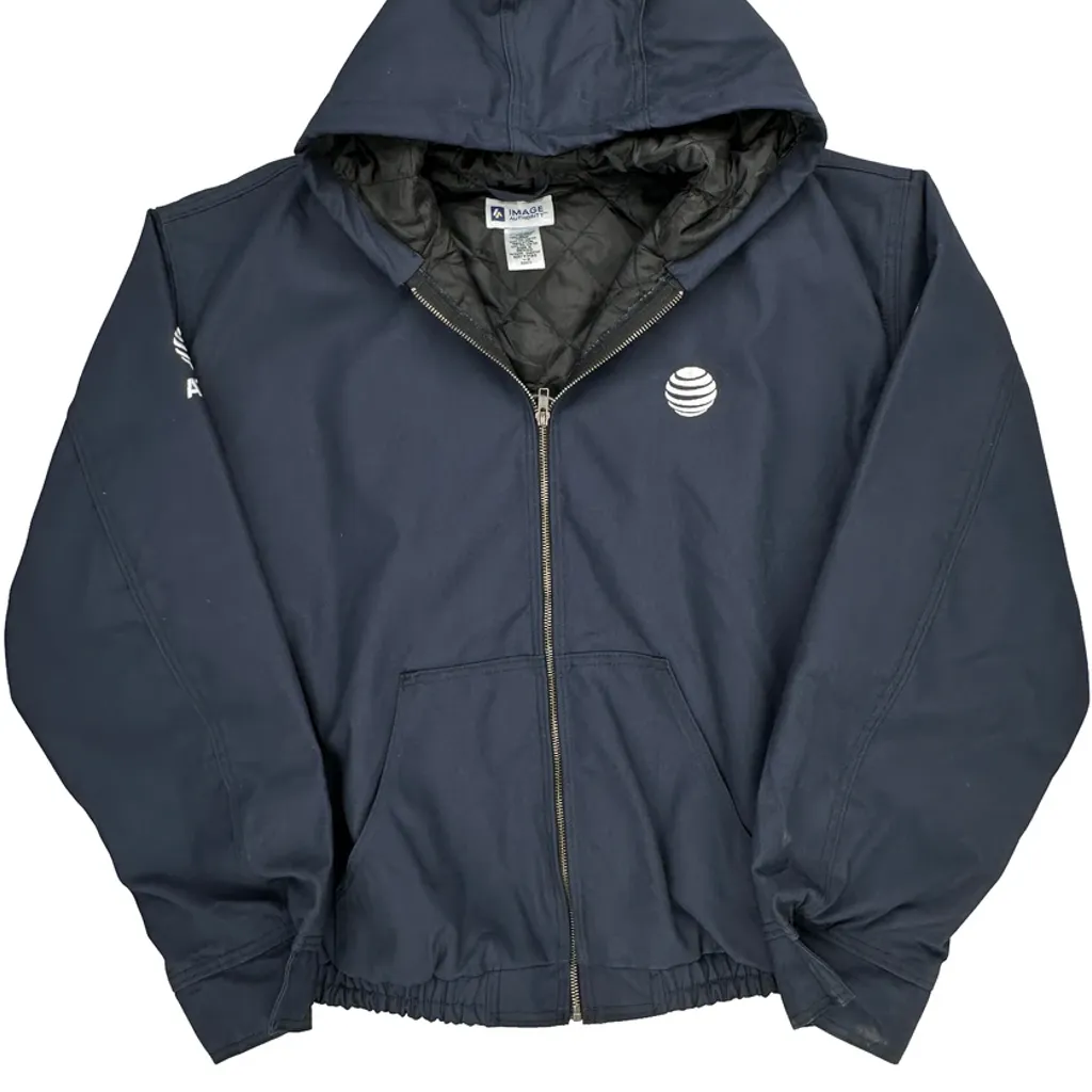 Unbranded Workwear Jacket - XL Navy Polyester - Image 4