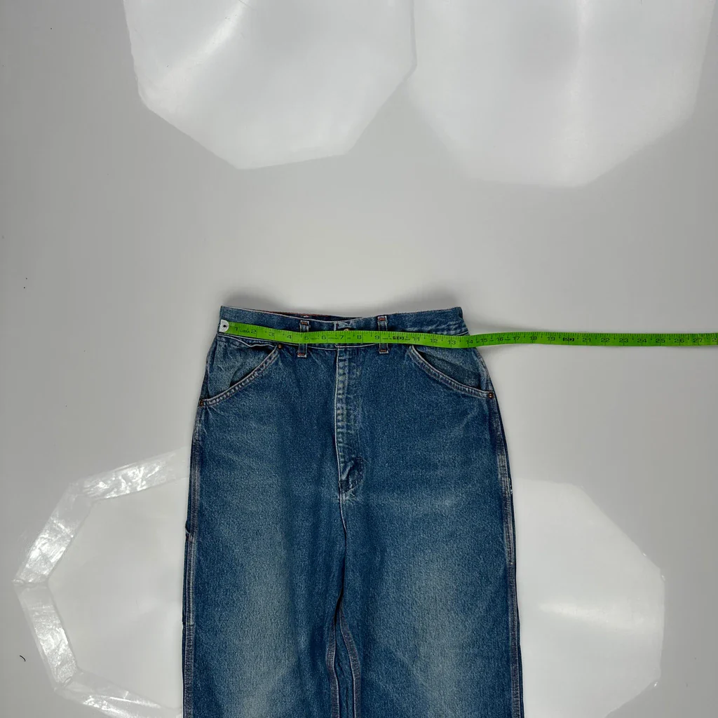 Unbranded Baggy Jeans - 27W 27L Blue Denim - Image 3